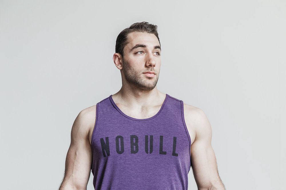 Débardeurs NOBULL Homme Violette - NOBULL,France (2367-JVZEM)